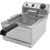 Beckers Friggitrice Elettrica Da banco Modello FB6 Potenza: KW 3 Capacità Lt. 6 Temp.°C. 50 / 190 Dim. cm L.29.5 P.43 H.29