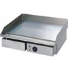 Beckers Fry Top Elettrico Modello GHN55L Piastra cromata liscia Piano cottura cm 55x35