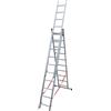 Facal Scala allungabile 3 rampe 2,58 m. modello euro stilo