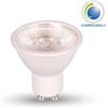 V-TAC LAMPADINA LED GU10 SMD 7W 38 GRADI BIANCO FREDDO DIMMER VT-2886D-LED1668