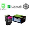 LEXMARK TONER MAGENTA - 80C2SM0