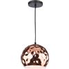 V-TAC PORTALAMPADA E27 PENDENTE RAME D200 VT-8200-LED3716