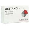 Abiogen Pharma Spa Acetamol Adulti 1 G Supposte 10 Supposte