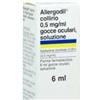 Meda Pharma Spa Allergodil 0,5 Mg/Ml Collirio Soluzione 1 Flacone Da 6 Ml