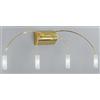 DALI LAMPADA SPECCHIO/QUADRO A LED IN METALLO CROMO OPPURE ORO