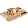 Ristosubito Tagliere per pane in legno con raccogli briciole Modello 2615