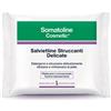 Somatoline Cosmetic Linea Detergenza Viso 20 Salviettine Struccanti Delicate