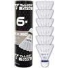 Talbot-torro Set di 6 volani per badminton torro tech 350