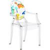 KARTELL KIDS sedia per bambini LOU LOU GHOST - 2855-44