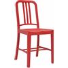 EMECO NAVY CHAIR 111 set da 2 sedie senza braccioli - 2x111-RED