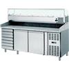 Amitek Banco pizza refrigerato ventilato Modello AK2612TN + AK20438