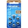 Renata 60 Batterie Renata 312 - Pr41 per Apparecchi Acustici