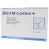 Corman Linea Becton Dickinson Spa Ago BD Microfine G31 8mm 100 Pezzi