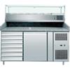 Amitek Banco pizza Refrigerato ventilato Modello AK1612TN + AK15433