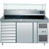 Amitek Banco pizza Refrigerato ventilato Modello AK1612TN + AK15438