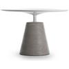 MDF ITALIA tavolo rotondo ROCK TABLE Ø 120 cm - F043702-P025-D510-S036