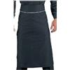 Ristosubito Grembiule Cuoco Rondin IC 65% poliestere 35% Cotone Colore nero con con bordi bianchi Modello 114411
