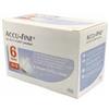 Accu-Chek Accu-Fine G31 6 mm Aghi Sterili per Penna 100 pezzi