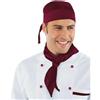 Ristosubito Bandana Bordeaux IC 65% Poliestere 35% cotone Modello 124003