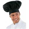 Ristosubito Cappello Cuoco IC 65% Poliestere 35% Colore nero Modello 075001