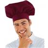 Ristosubito Cappello Cuoco Bordeaux IC 65% Poliestere 35% Modello 075003