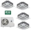 CLIMATIZZATORE QUADRI CASSETTA 12+12+18+18 DC INVERTER CLASSE A++A+ LINEA 2026 GAS R-32 WI FI READY U.E PENTA AM5-H42/4DR3