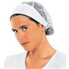 Ristosubito Cuffia donna con rete IC 65% Poliestere 35% Cotone Colore bianco Modello 081000