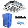 CLIMATIZZATORE CASSETTA 36000 MOTOCONDENSATE AD ACQUA DC INVERTER 8 VIE POMPA DI CALORE LINEA 2025 GAS R32 WI FI A++A+ MONOFASE ARTIX