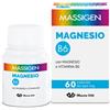 Massigen Magnesio B6 Integratore Alimentare Gusto Limone, 60 capsule