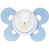 Chicco PhysioForma - Comfort Succhietto 0-6M Tettarella in Silicone Blu, 1 Pezzo