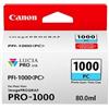 Canon Cartuccia D'Inchiostro Ciano (Foto) Pfi-1000Pc 0550C001 5140 Pagine 80Ml Originale