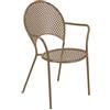 Emu - arredo giardino Potrona Impilabile Sole Marrone 3403 EMU