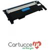 CartucceIn Cartuccia Toner compatibile Samsung CLT-C406S / C406 ciano