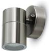 V-TAC LAMPADA DA PARETE 1 ATTACCO GU10 INOX VT-7621-LED7501