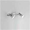 Illuminando ZEUS Spot 2Luci Parete/Soffitto
