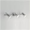 Illuminando ZEUS Spot 3Luci Parete/Soffitto
