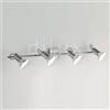 Illuminando ZEUS Spot 4Luci Parete/Soffitto