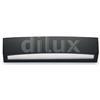 Ideal Lux ANDROMEDA AP2 NERO Esterno 45cm. | Cod. 100371