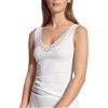 Calida - Canottiera, Donna, Bianco, X-Large