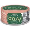 Oasy gatto more love 75% tonno con salmone 70 gr