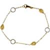 Gioielleria Lucchese Oro Bracciale donna in oro giallo e bianco 803321724451