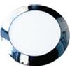 V-TAC MINI PANNEL 6W BIANCO CALDO TONDO CROMATO VT-607CH-LED6334