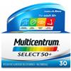 Multicentrum Select 50+ Integratore Multivitaminico Vitamina B Calcio, 30 Cpr