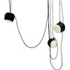 FLOS set da 3 lampade a sospensione AIM NERE - 3xF0090030+F0093030