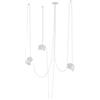 FLOS set da 3 lampade a sospensione AIM SMALL BIANCHE - 3xF0095009+F0093009