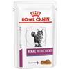 Royal Canin Veterinary Renal con pollo cibo umido per gatto 1 scatola (12 x 85 g)
