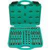 WIESEMANN 1893 Set chiavi a bussola e punte da 56 pezzi 1/2″ - 3/8″ - 1/4″ per le viti più comuni di WIESEMANN 1893 | acciaio Q-50 | portapunte | valigetta per trasporto I 80188