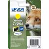 Epson Cartuccia Epson T1284 Fox [Giallo] [C13T12844012]