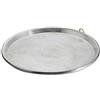 Baldassare Agnelli Pentole Agnelli Linea Rame Tortiera per Farinata Martellata con Orlo, Marrone, 42 cm