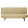 Eysa Italia Ulises Copridivano Elastico Clic Clac, Poliestere-Cotone, Beige, 180 a 200 cm/3 posti